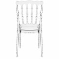 Fine-Line Opera Polycarbonate Dining Chair  Transparent Clear, 2PK FI220150